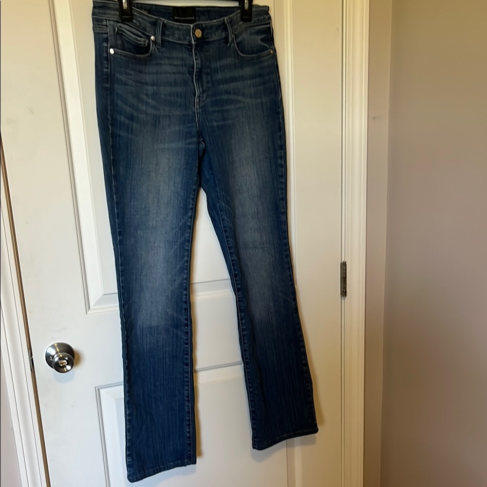 White House Black Market Blue Boot Cut Jeans